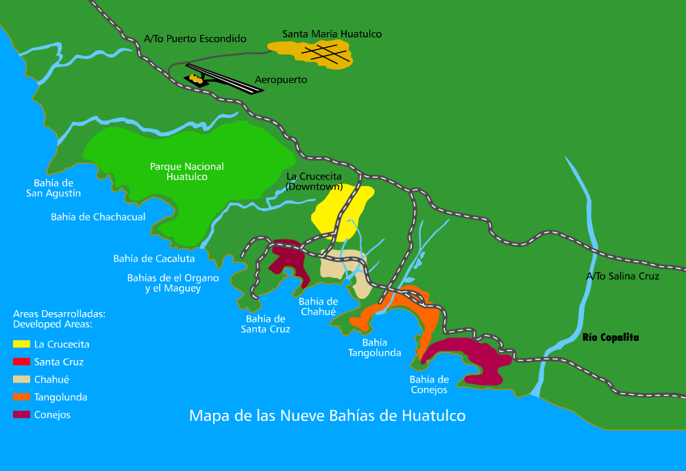 HuatulcoNineBays